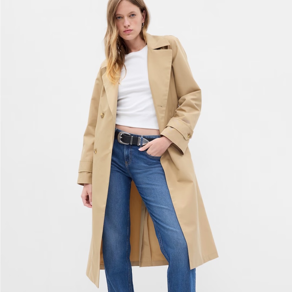 GAP Tan Trench Coat for Women